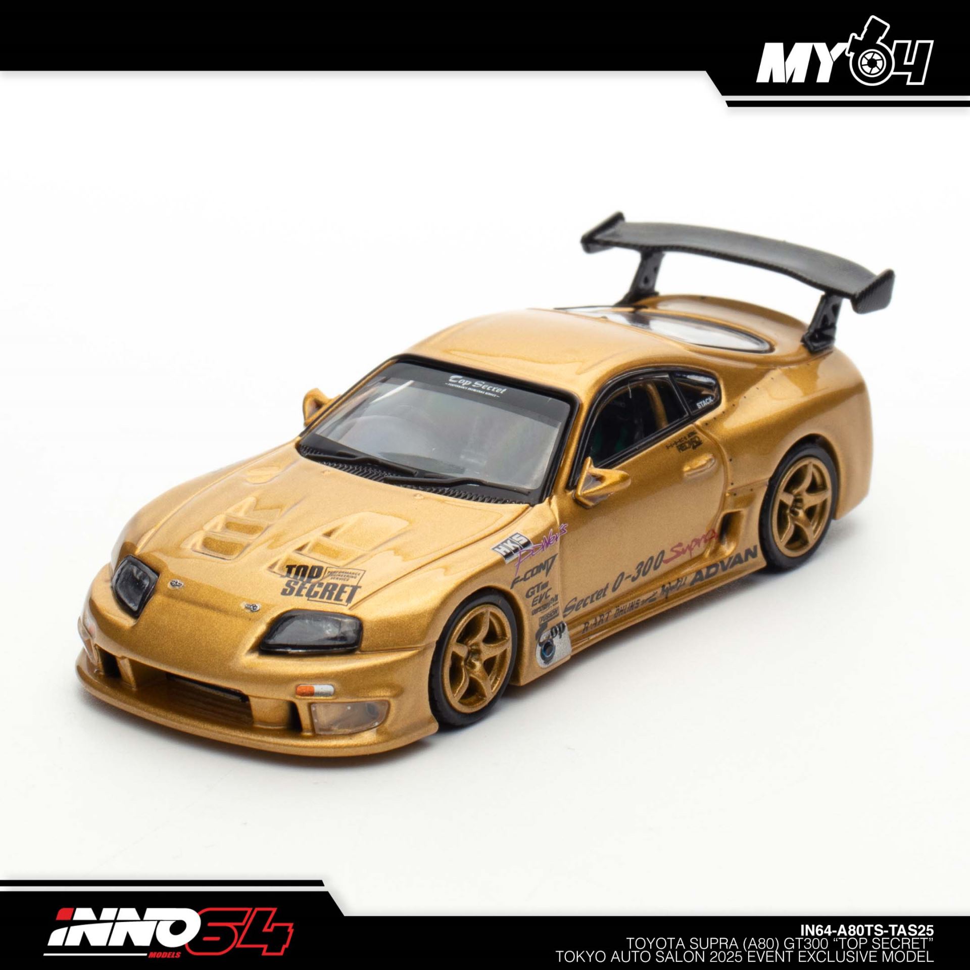 Toyota Supra (A80) GT300 "Top Secret" Tokyo Auto Salon 2025 Event Exclusive Model